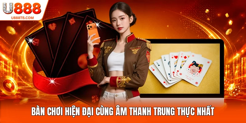 Bàn chơi hiện đại cùng âm thanh trung thực nhất